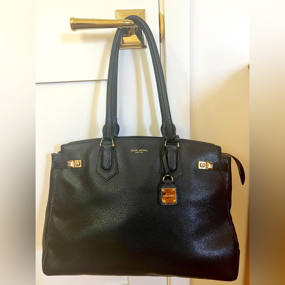 Henri Bendel Black Tote